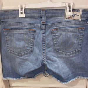 True religion jean shorts